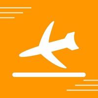 Flight Landing Vector Icon