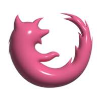 3d icono mozilla Firefox png