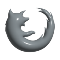 3d icône mozilla Firefox png