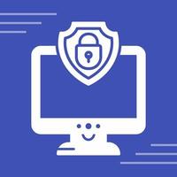 icono de vector de seguridad