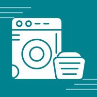 Washing Machine Vector Icon