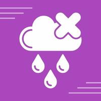 No Rain Vector Icon