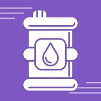 Oil Barrel Vector Icon