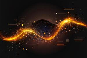 Abstract 5g logo for technology background. photo