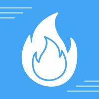 Flame Vector Icon