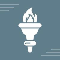 Torch Vector Icon