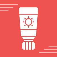 Sunscreen Vector Icon