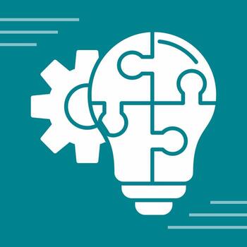 icono de vector de resolución de problemas