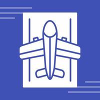 Runway Vector Icon