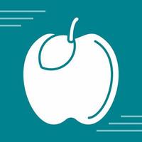 icono de vector de manzana