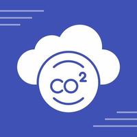 icono de vector de co2