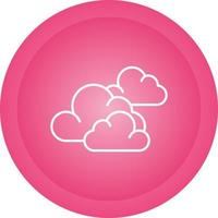 Cloudy Vector Icon