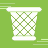 Paper Bin Vector Icon