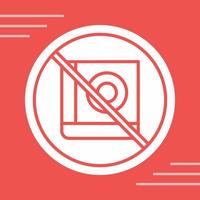 No Education Vector Icon