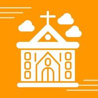 icono de vector de iglesia