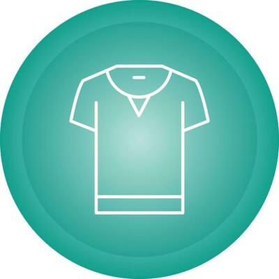 T Shirt Vector Icon