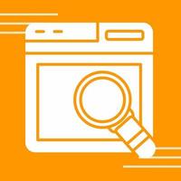 Web Search Vector Icon