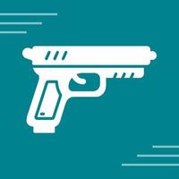 icono de vector de pistola