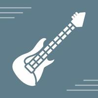 icono de vector de guitarra eléctrica