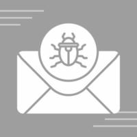 Mail Virus Vector Icon