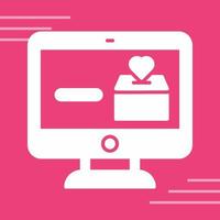 Online Donation Vector Icon