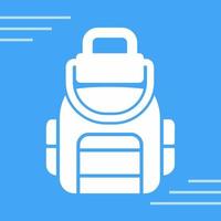 Backpack Vector Icon