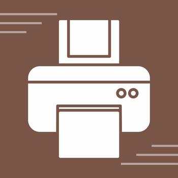 Printer Vector Icon