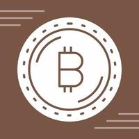 Bitcoin Currency Vector Icon