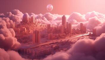 Data center, server room, datacenter, big data center, cloud computing concept. photo