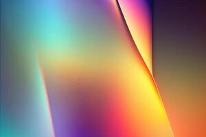 Colorful waves wallpaper, gradient background. photo