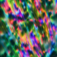 Abstract multicolor liquid holographic background, Digital painted abstract texture photo