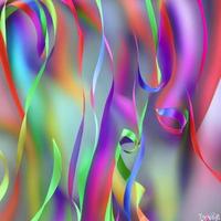 Abstract background texture, Holographic gradient surface photo