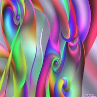 Abstract background texture, Holographic gradient surface photo