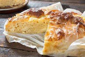 Serbian cheese pie photo