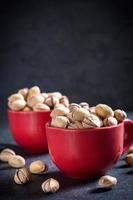 Pistachios in the cups photo