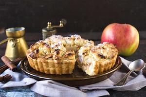 Homemade apple pie photo