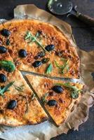 Homemade pizza Napoli photo