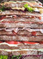 Nine layers sandwich photo