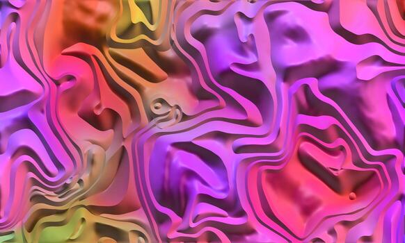 Abstract holographic texture background, Multicolor gradient texture design photo