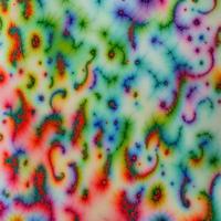 Abstract multicolor liquid holographic background, Digital painted abstract texture photo