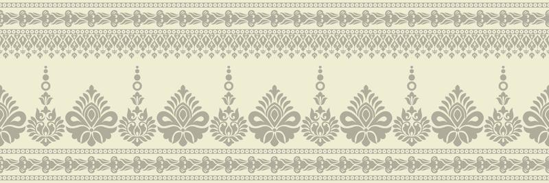 Ethnic pattern. Kerchief Pattern. Silk neck scarf. Bandana Print. Headscarf. Floral vintage style. Indonesian batik. Textile, Fabric, Tile, Clothing. Tribal texture. Vector. Blue, Red, Gold, Yellow.