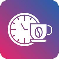 Coffee Time Icon Vector Design