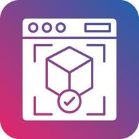Rendering Icon Vector Design
