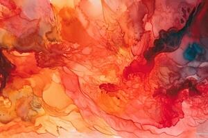 Textured Watercolor Illustration Background with photo
