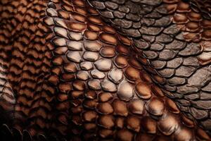 Snake Leather Animal Skin Texture Background Illustration with photo