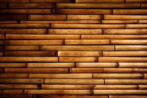 bambú de madera textura natural ilustración antecedentes con generativo ai foto