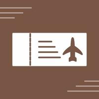 Plane Tickets Vector Icon