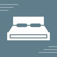 Double Bed Vector Icon