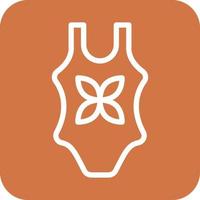 Swimsuit Icon Vector Design