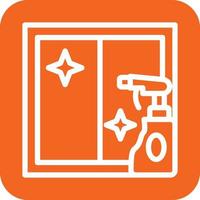 Cleaning Window Icon Vector Design